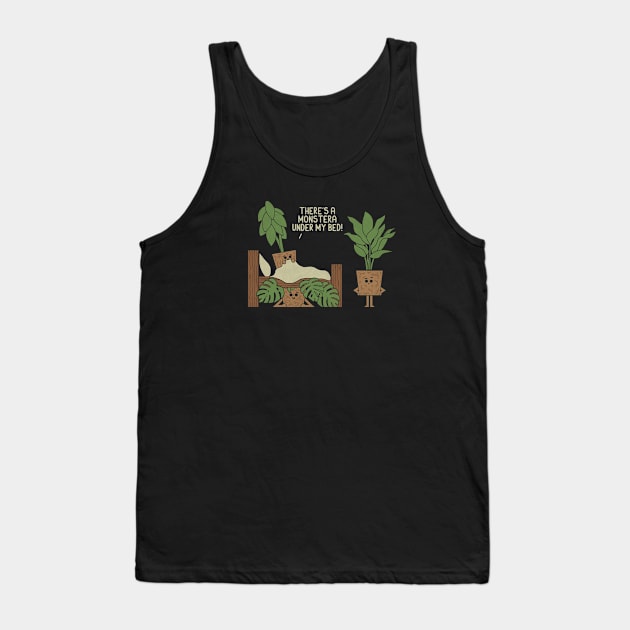 Under The Bed Tank Top by HandsOffMyDinosaur